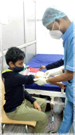 Jisudas while working in hospital